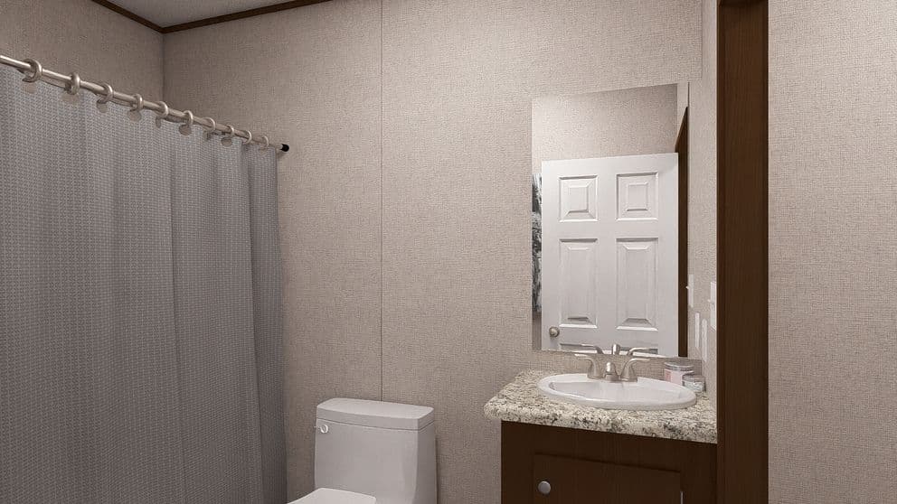 Oak bathroom home features