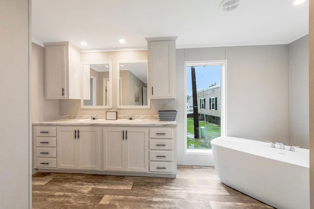 The magazine bathroom home features