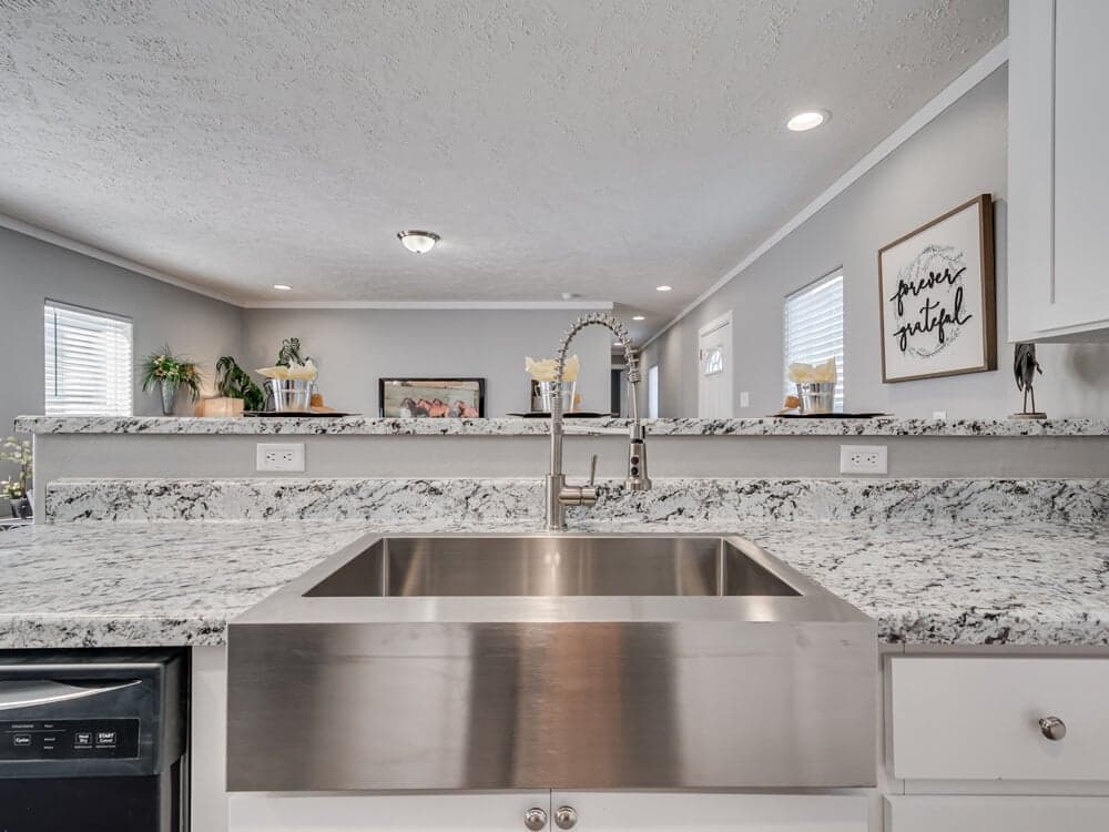 The big bo kitchen home features