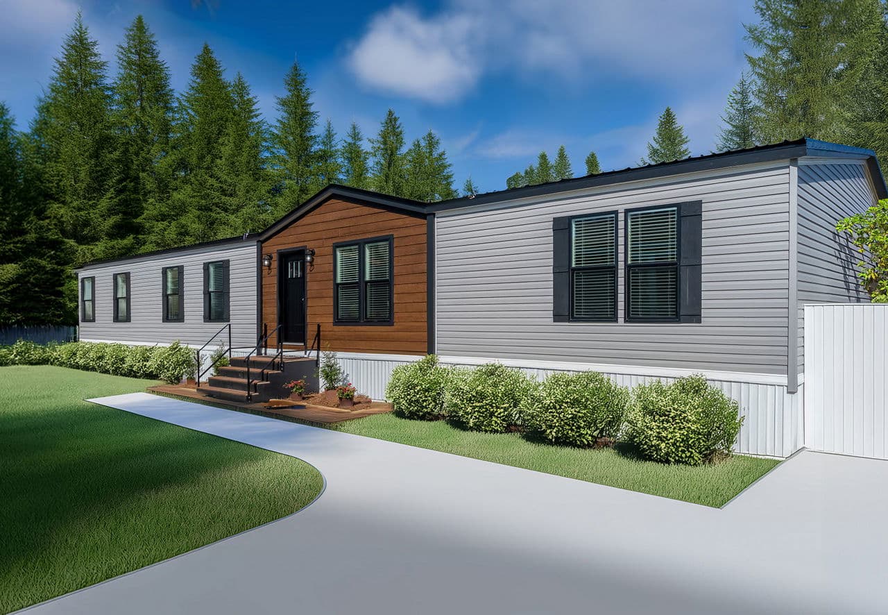 Bourbon hero, elevation, and exterior home features