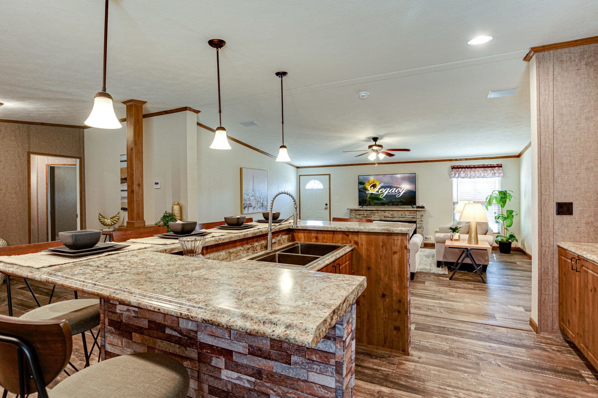 Heritage h-3264-32c kitchen home features