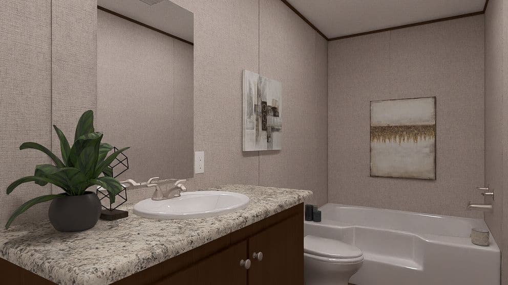 Aspen bathroom home features