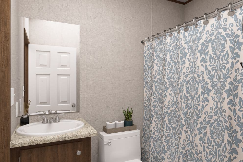 Cypress bathroom home features