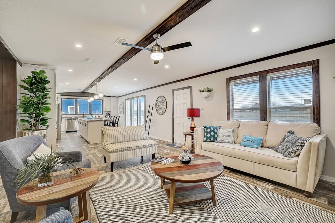 The saint interior home features