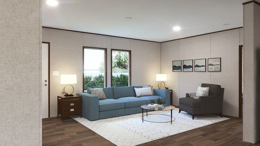 Cedar interior home features