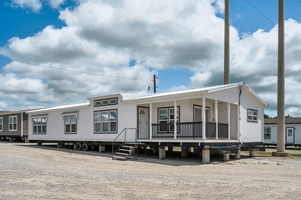 The charleston elevation and exterior home features