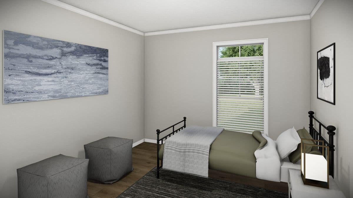 The huxton ii bedroom home features