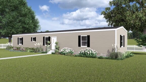 Aspen hero, elevation, and exterior home features