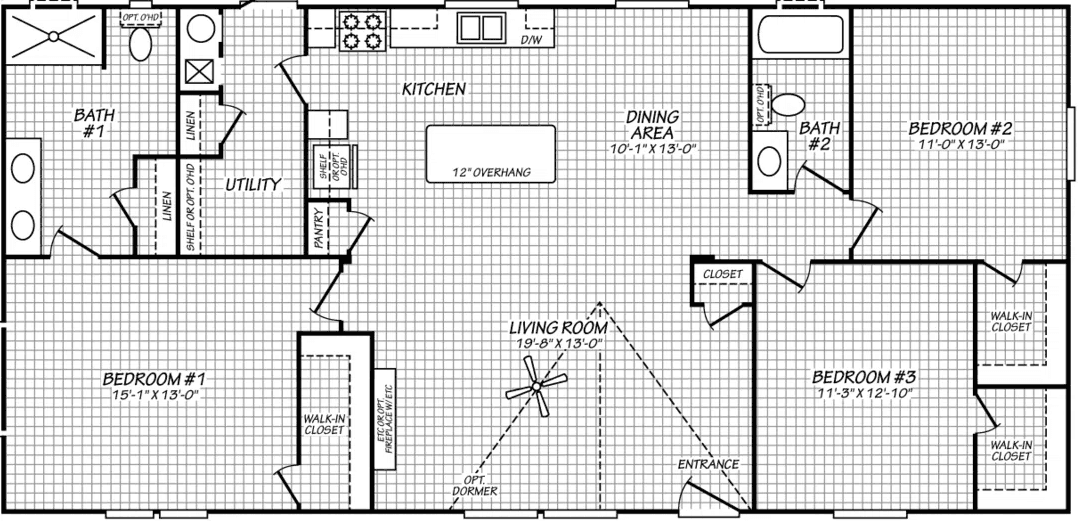 Hidden shores 28563a floor plan home features