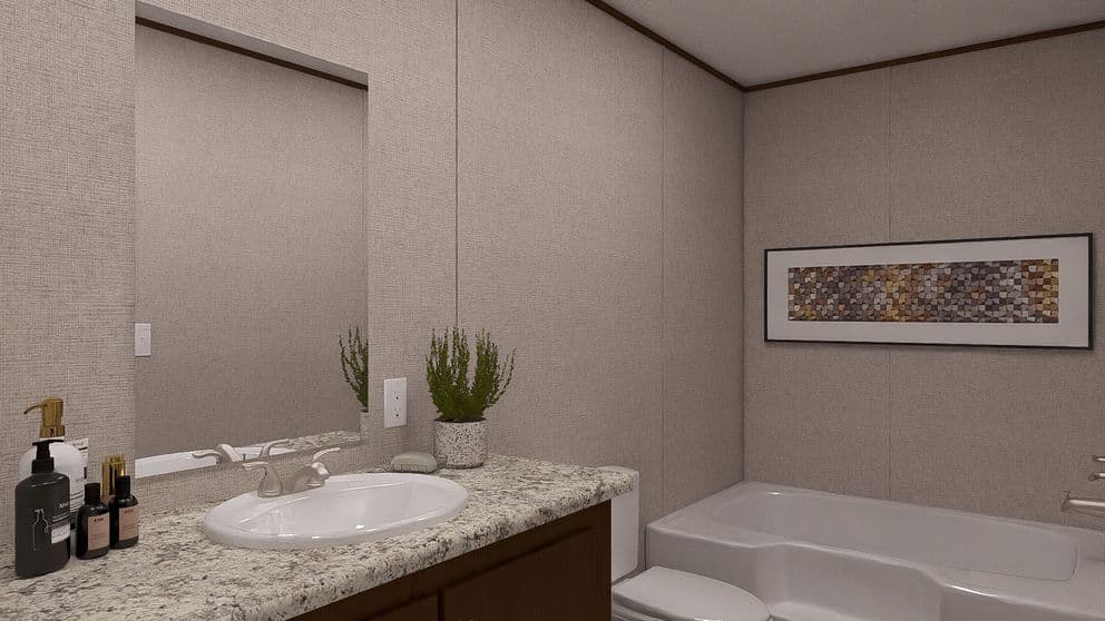 Birch bathroom home features