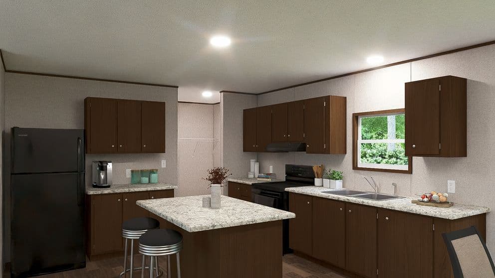 Spruce kitchen home features