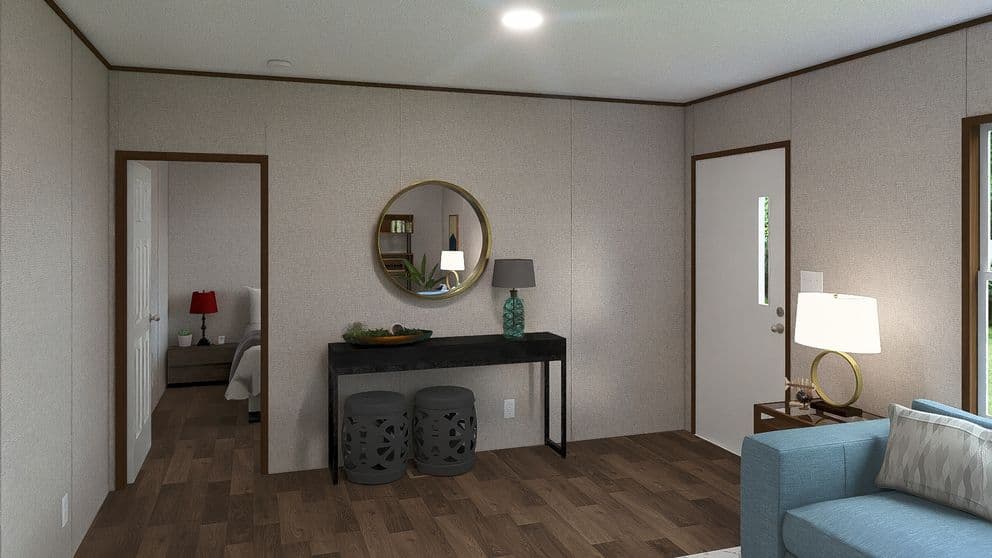 Spruce interior home features