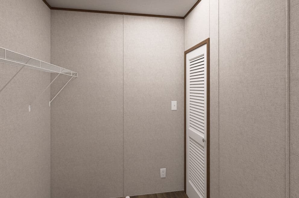 Hickory interior home features
