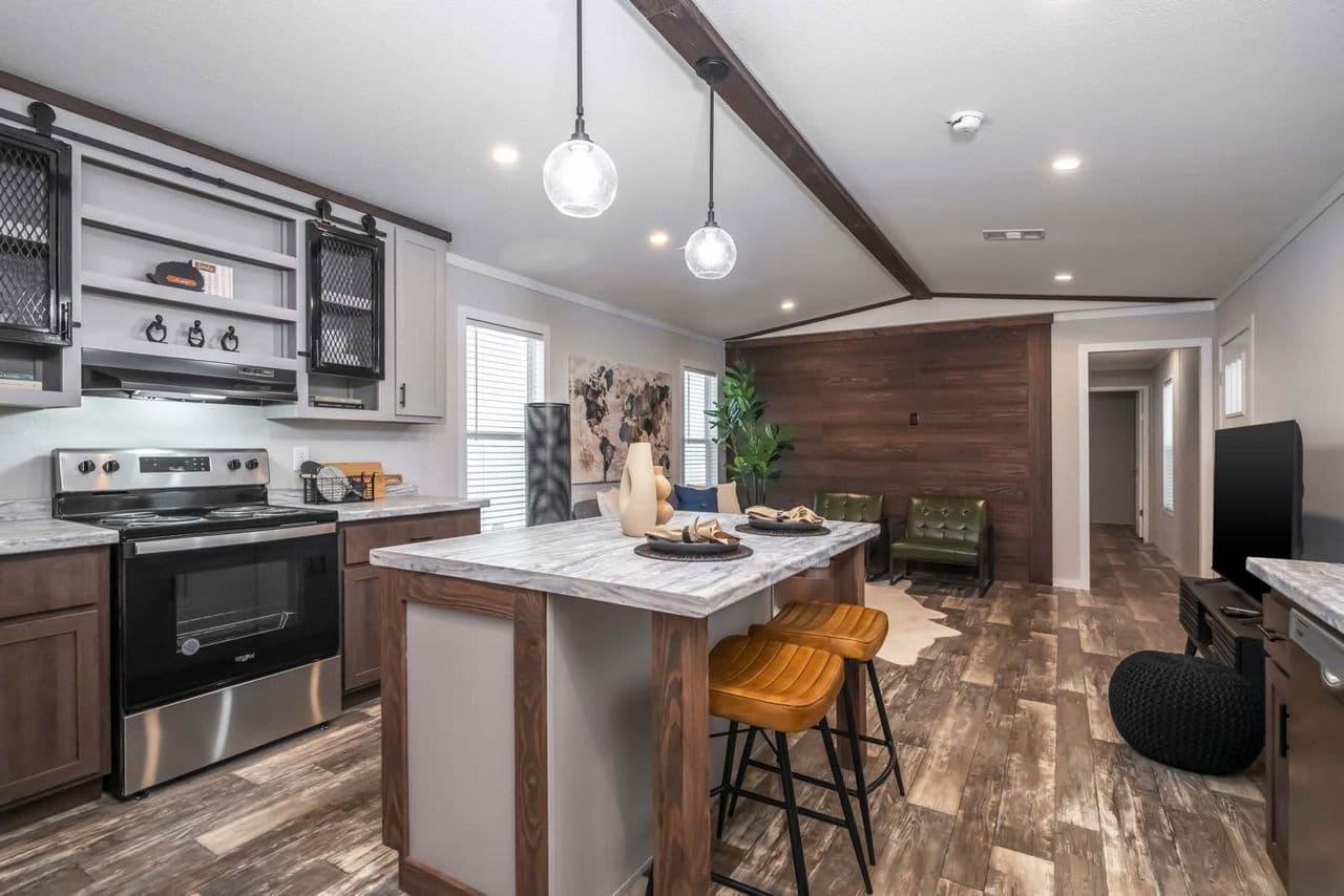 The jazz kitchen and hero home features