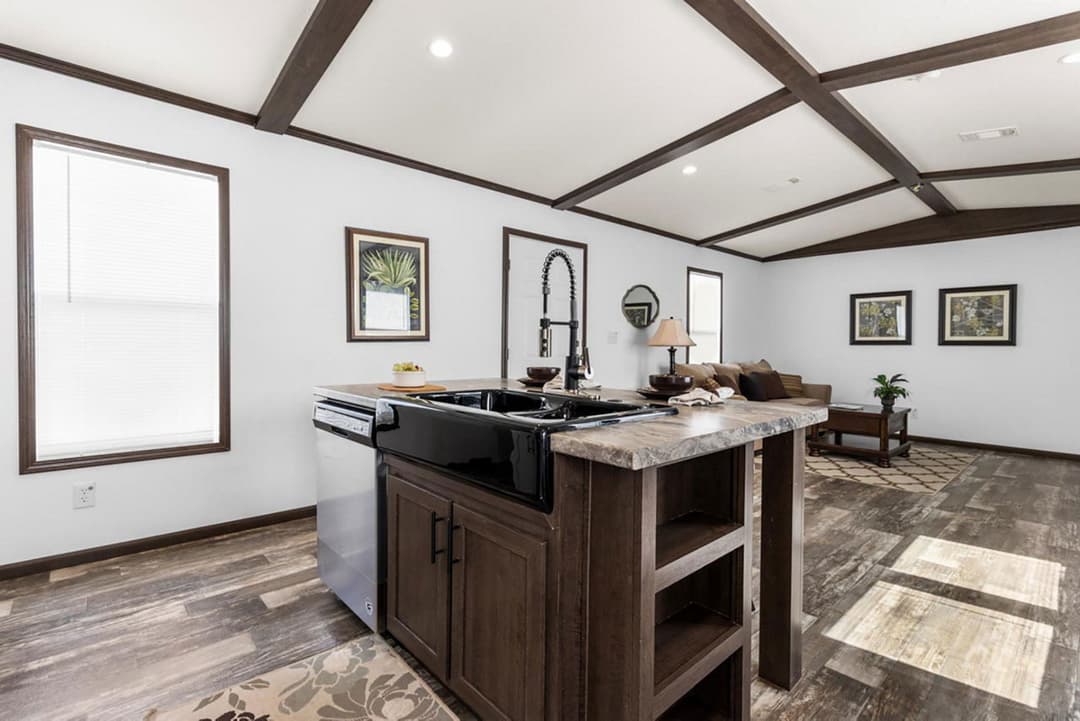 The frenchman kitchen home features