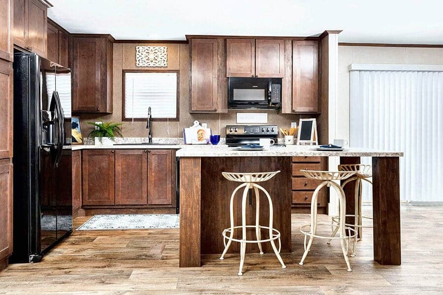 The big steve kitchen home features