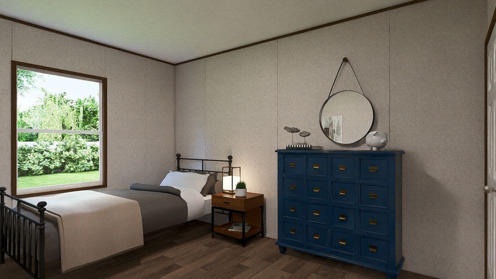 Spruce bedroom home features