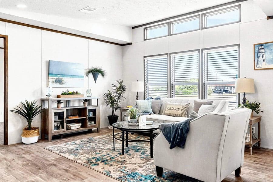 The fiesta interior home features