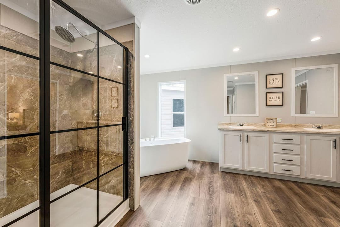 The orleans bathroom home features