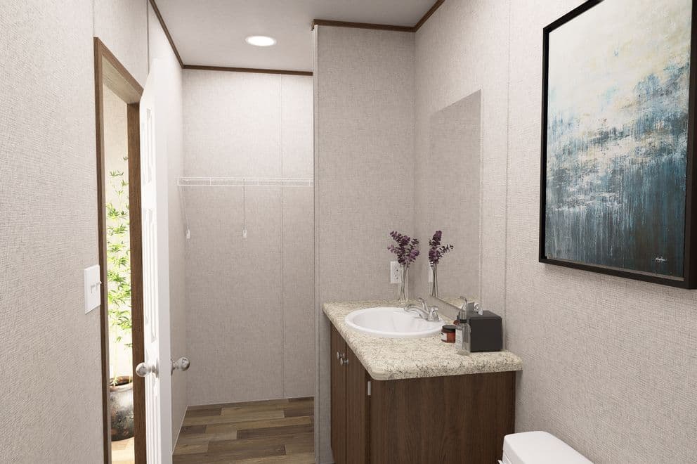 Cypress bathroom home features