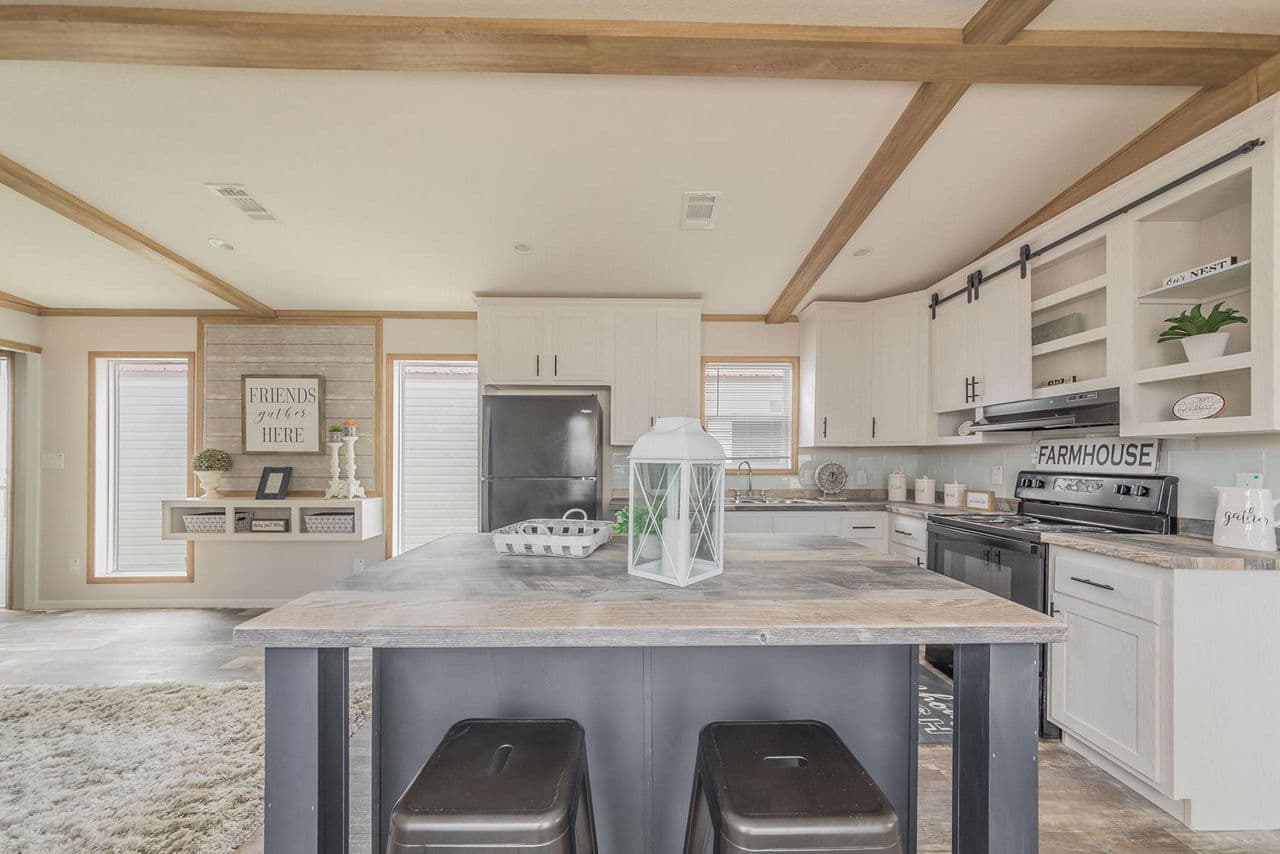 The carondelet kitchen and hero home features