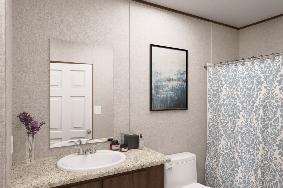 Cypress bathroom home features