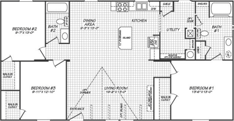 Alamo lite 28523t floor plan home features
