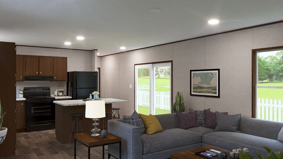 Birch interior home features