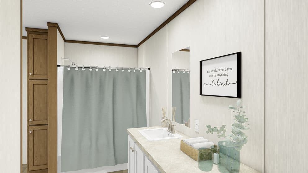 Impact bathroom home features