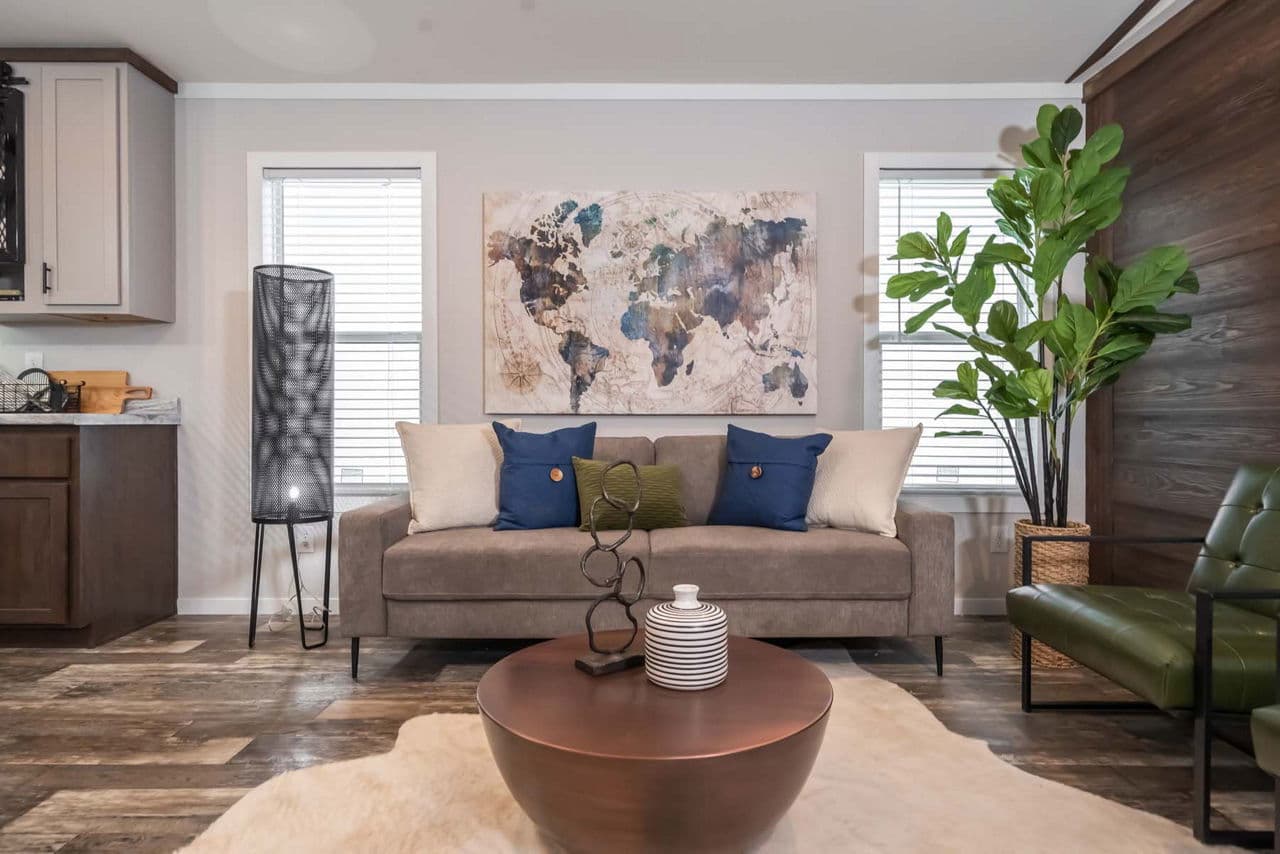 The jazz interior home features