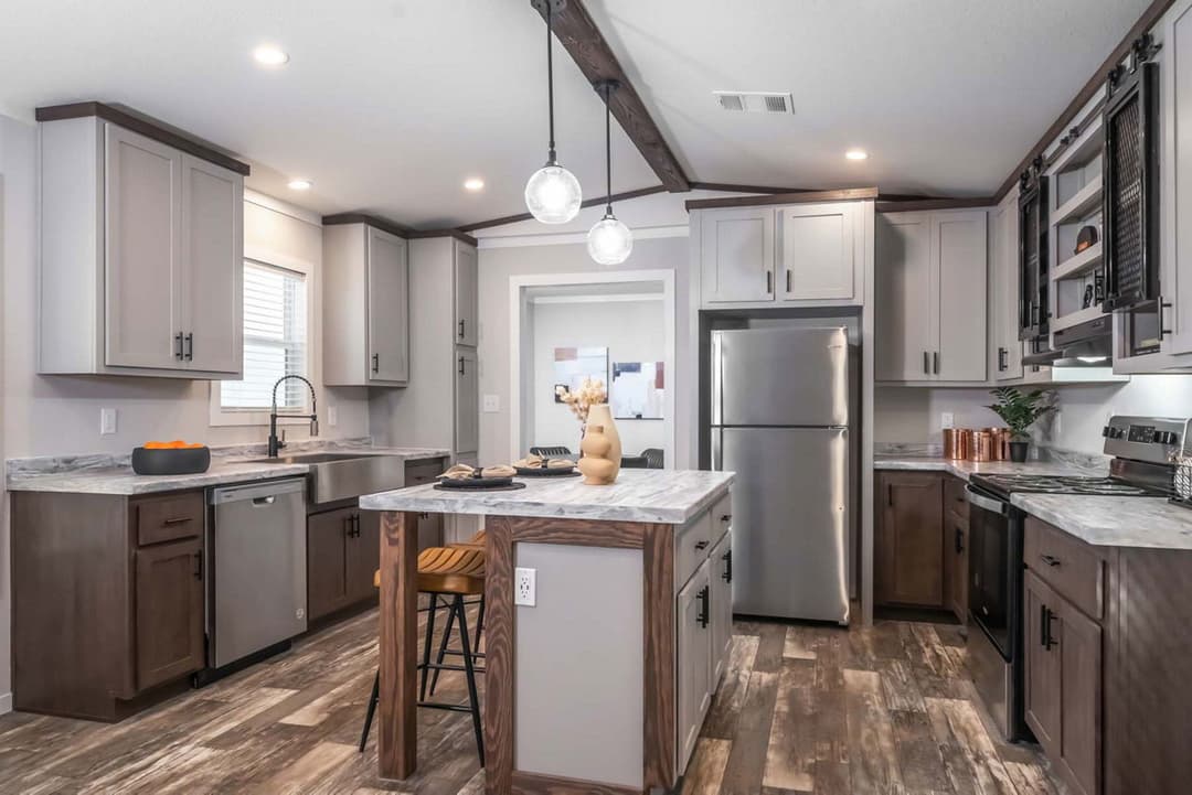 The jazz kitchen home features