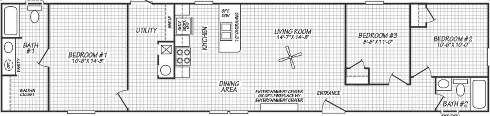 Valu maxx premier 16683e floor plan home features