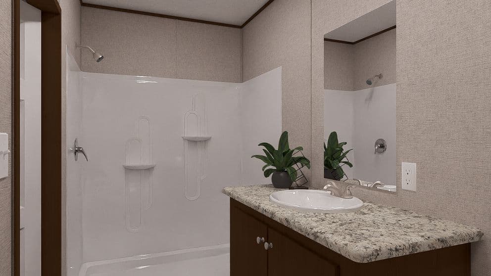 Aspen bathroom home features