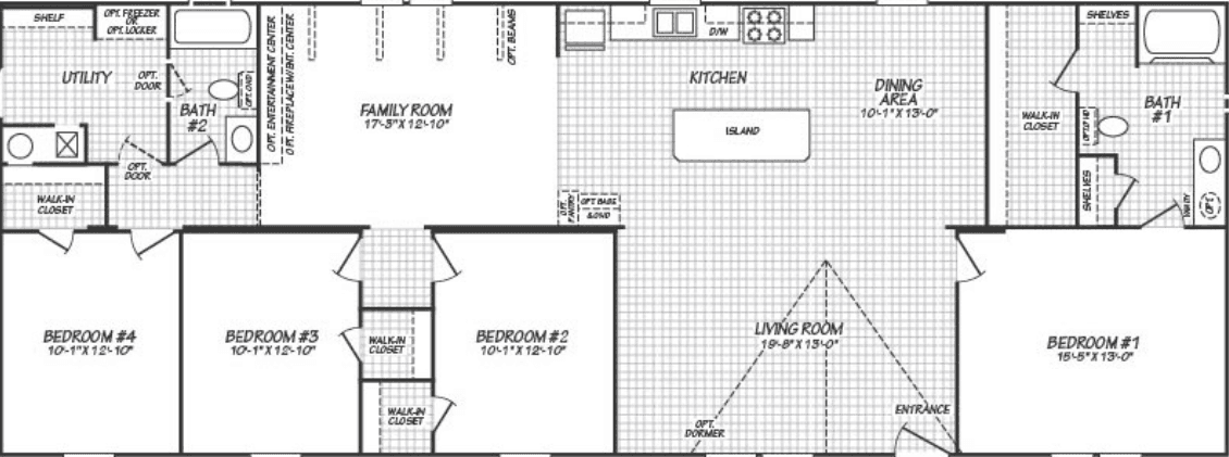 Alamo lite 28724t floor plan home features