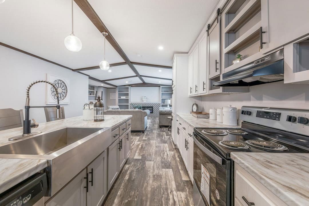 The magazine kitchen home features