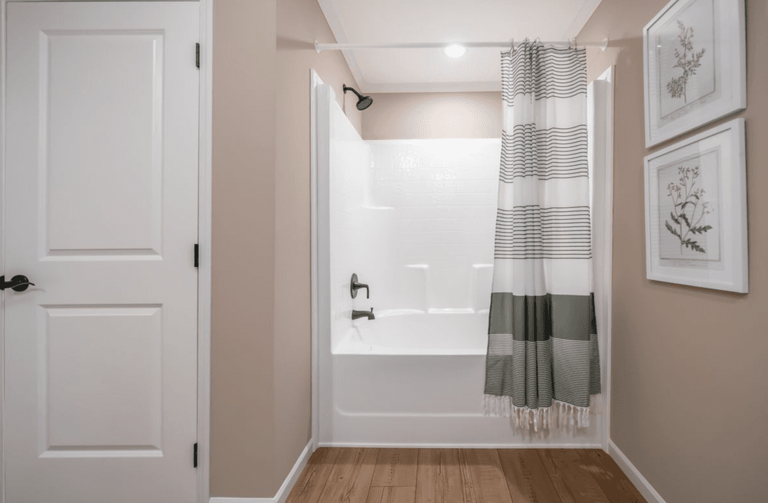 The mclemore bathroom home features