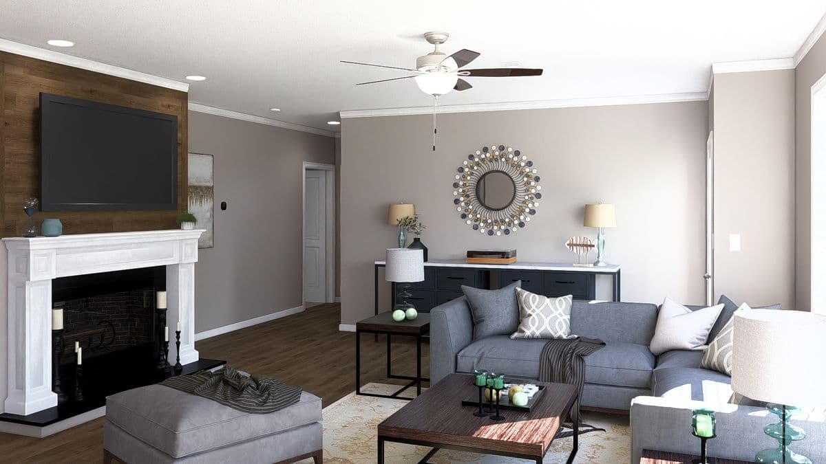 The abigail ii interior home features