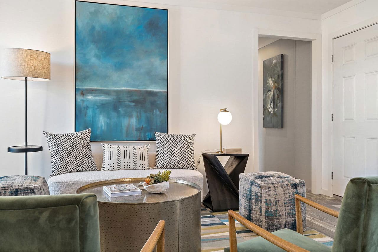 The sabine interior home features