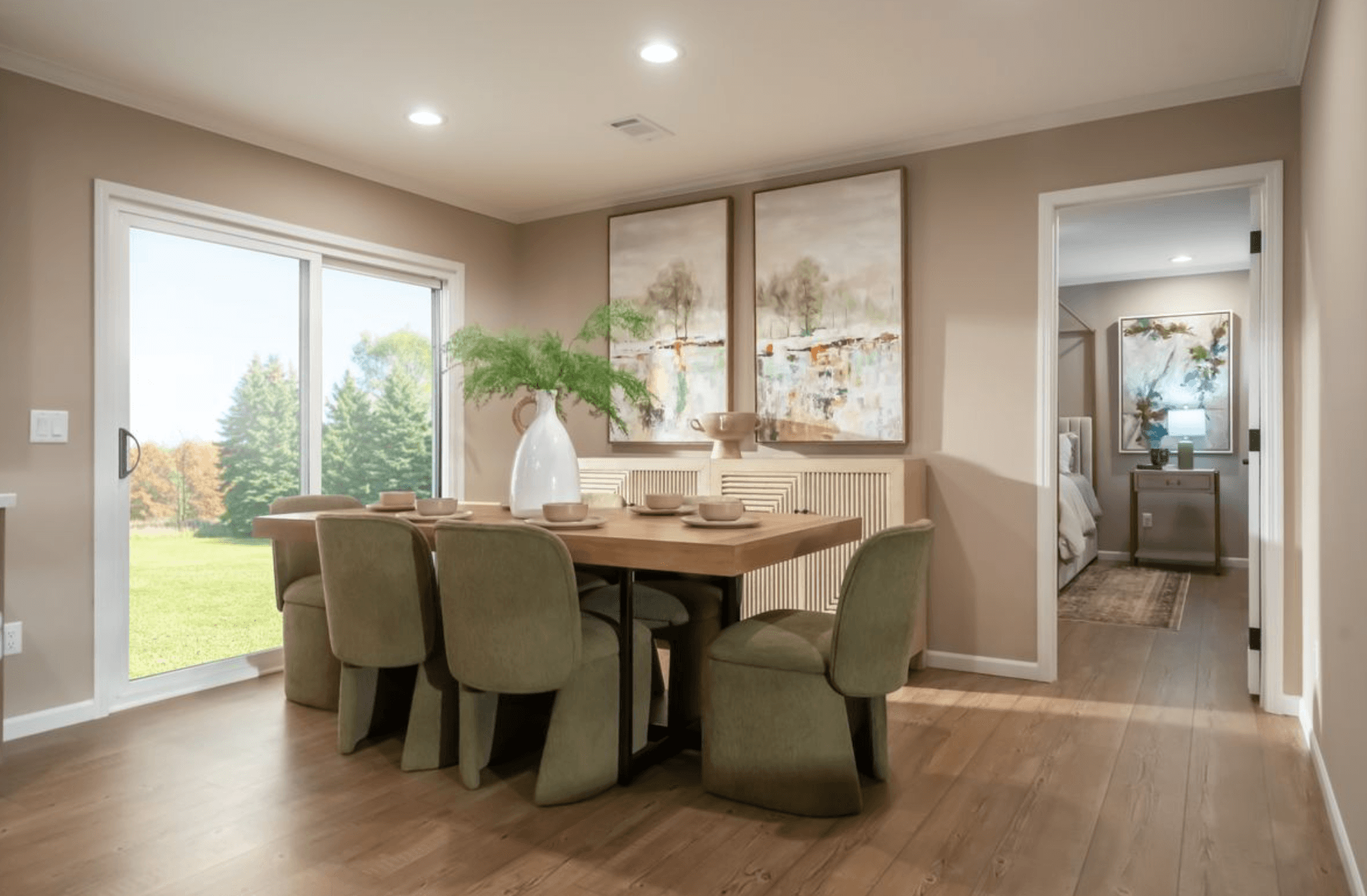 The mclemore interior home features