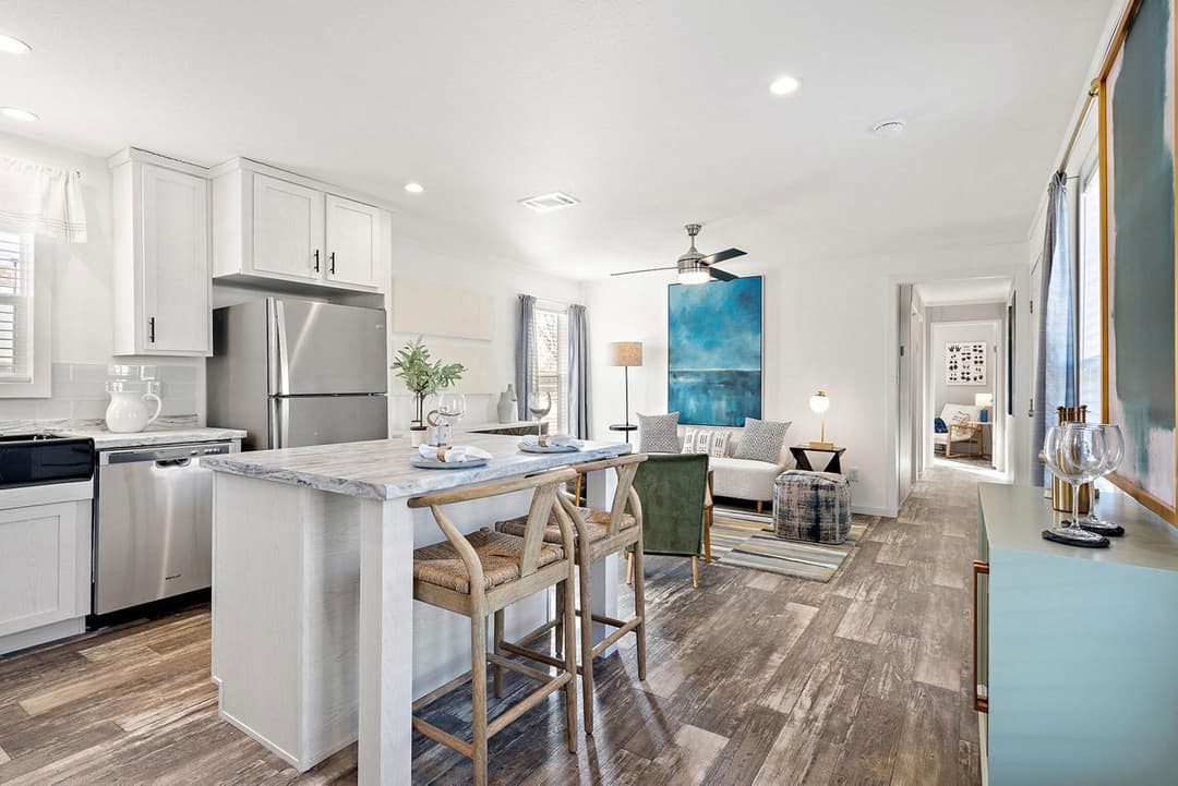 The sabine kitchen and hero home features