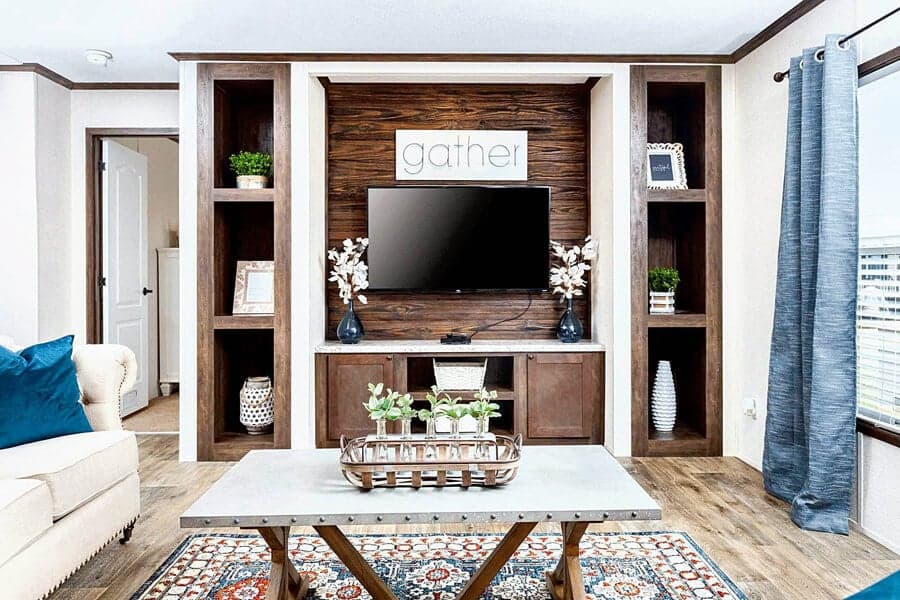 The big steve interior home features