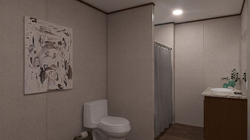 Oak bathroom home features